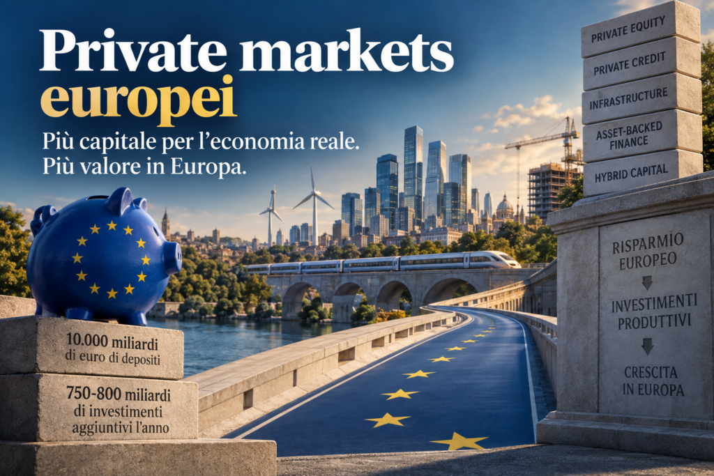 Mercati privati europei: risparmio e crescita